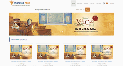 Desktop Screenshot of ingressofacil.com.br